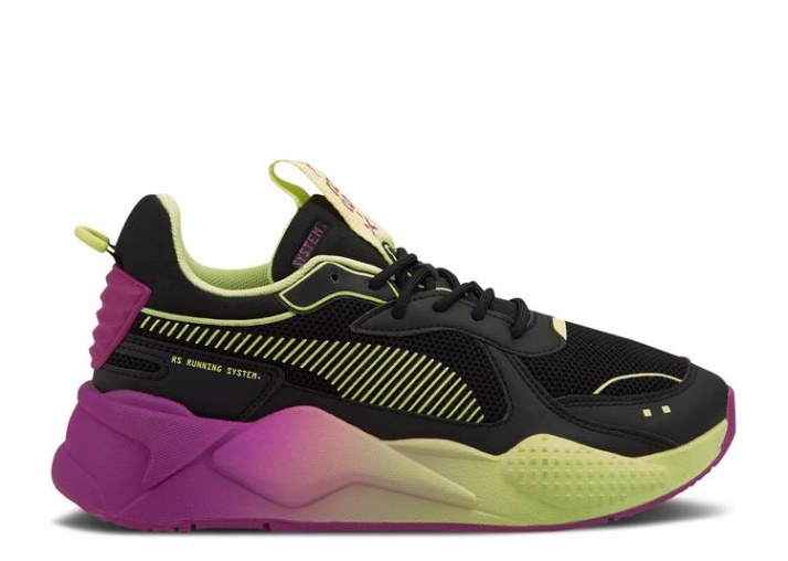 Puma Wmns Rs-x - Neo Pop Negro/amarillo/byzantium