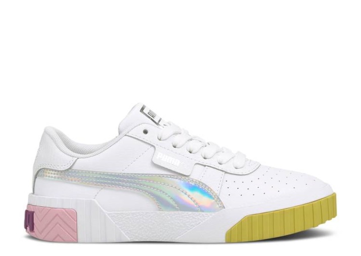 Puma Cali Jr - Bubbles White/pink Dama