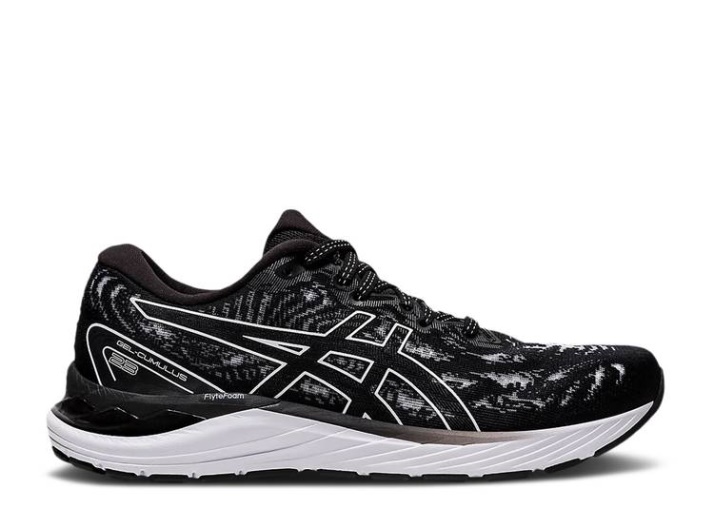 Asics Mujer Gel Cumulus 23 - Negro Blanco