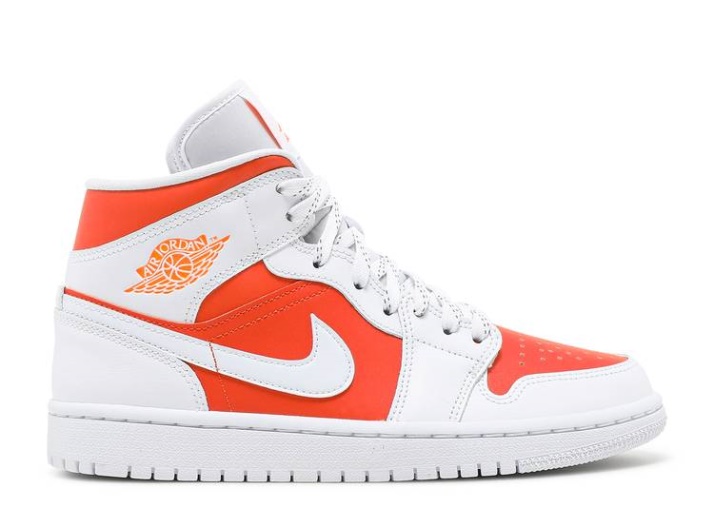 Air Jordan 1 Mid Se Mujer - Cítricos Brillantes