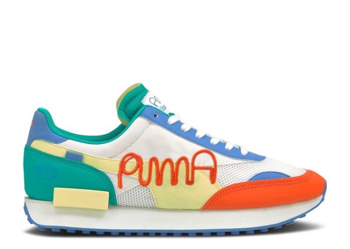 Puma Mr. Doodle X Futuro Jinete - Bordado De La Marca Denominativa Puma