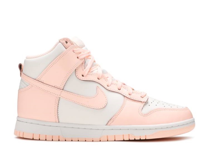 Nike Wmns Dunk High - Tinte Carmesí