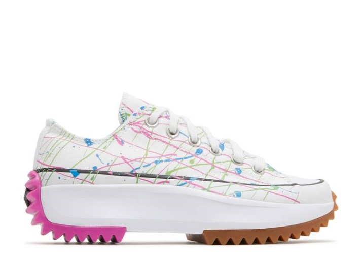 Converse Wmns Run Star Walk Low - Pintura Salpicada