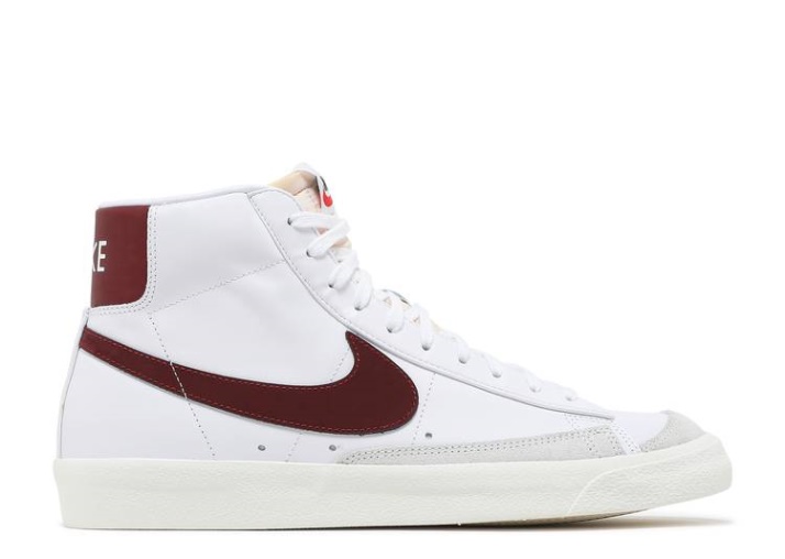 Nike Blazer Mid '77 Vintage - Blanco Equipo Rojo