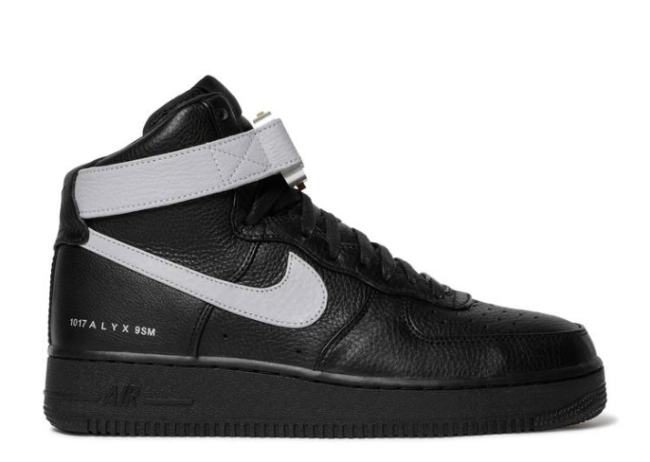 Nike 1017 Alyx 9sm X Air Force 1 Alto - Negro Lobo Gris
