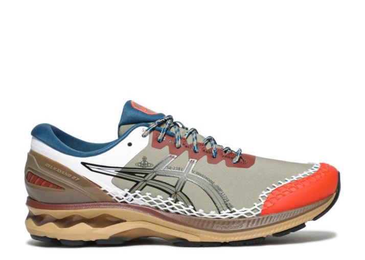 Asics Vivienne Westwood X Gel Kayano 27 De - Lichen Verde Marrón