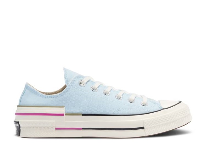 Converse Wmns Chuck 70 Low - Colorblock Cambray Azul