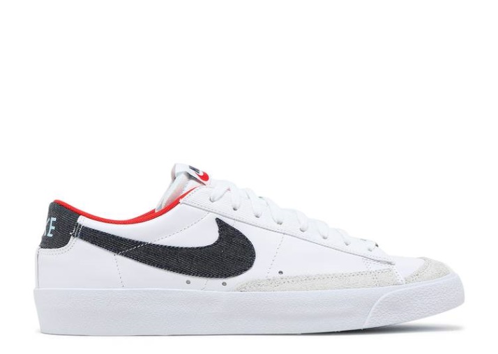 Nike Blazer Low '77 Vintage - Blanco Medianoche Azul Marino