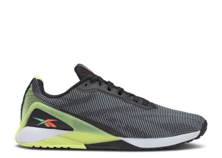Reebok Wmns Nano X1 Grit - Resplandor De Energía Negro
