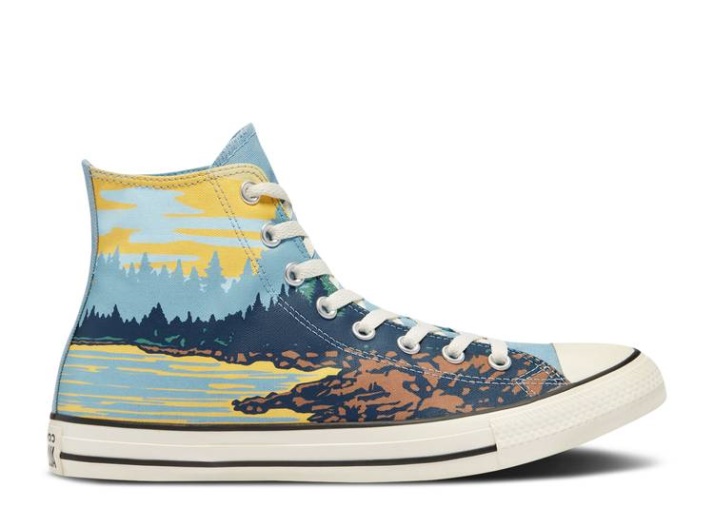 Converse Chuck Taylor All Star High - El Aire Libre Seasalt Azul/egret