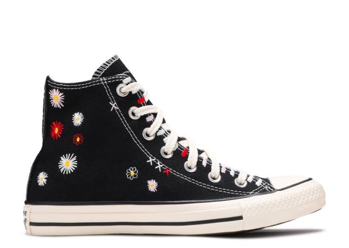 Converse Wmns Chuck Taylor All Star High - Bordado De Margaritas