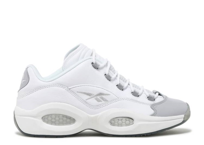 Reebok Question Low - Blanco Gris