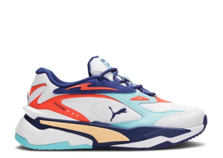 Puma Rs-fast Courtside Niño Grande - Blanco ángel Azul
