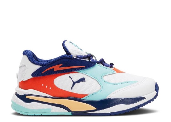 Puma Rs-fast Courtside Niño Pequeño - Blanco ángel Azul