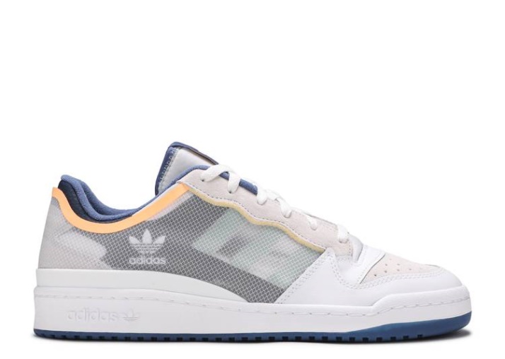 Adidas Forum Low Tt - Blanco Azul Marino
