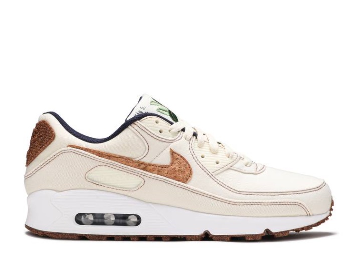 Nike Air Max 90 - Corcho Leche De Coco/trigo/obsidiana