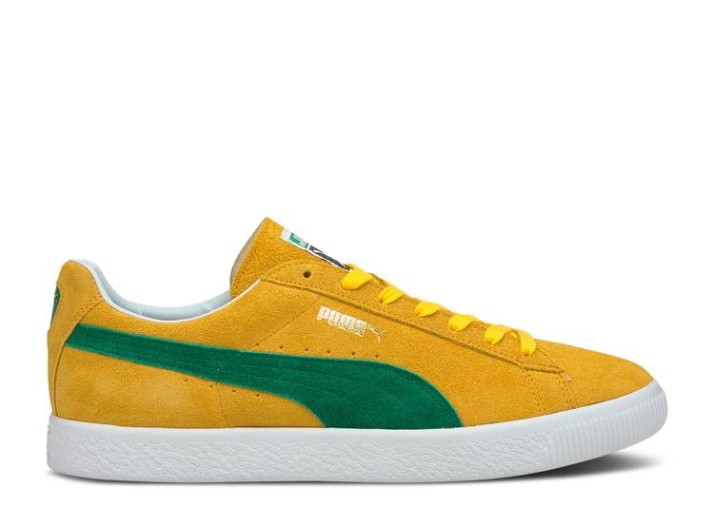 Puma Suede Vintage Retro Hecho En Japón - Espectros Amarillo Verde Amazon