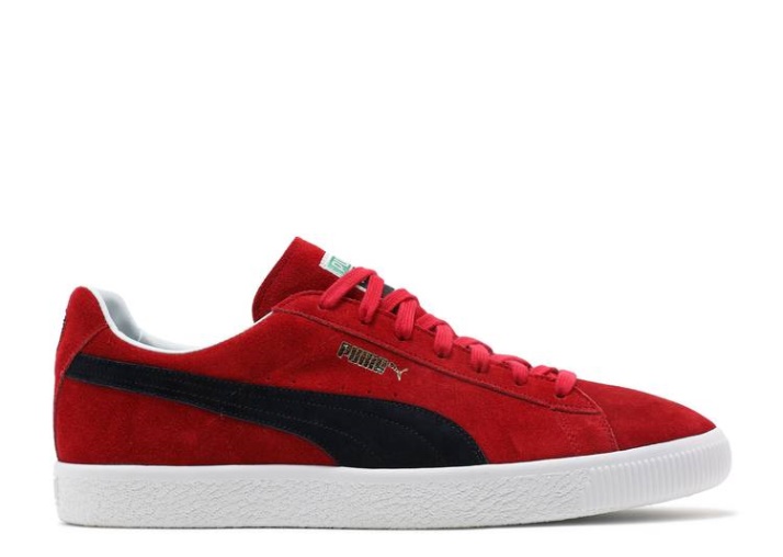 Puma Suede Vintage Retro Hecho En Japon - Alto Riesgo Rojo Azul Marino