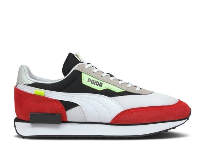 Puma Future Rider Retro - Blanco Alto Riesgo Rojo