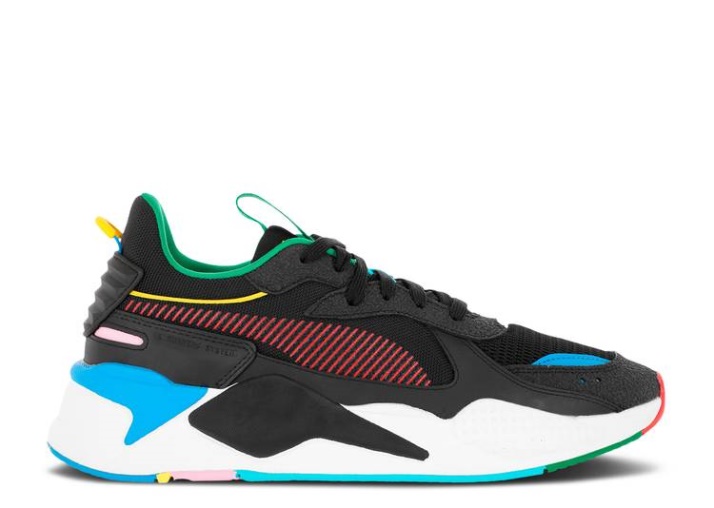 Puma Rs-x - Juego Internacional Negro/rojo/azul Francés/amarillo