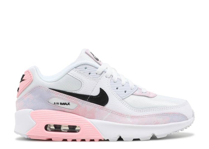 Nike Air Max 90 Gs - Blanco Rosa Tie-dye
