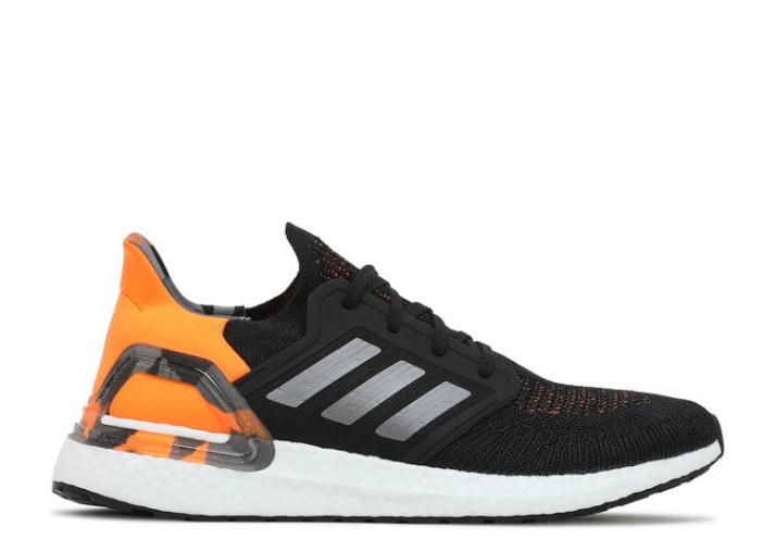 Adidas Ultraboost 20 - Negro Naranja Señal