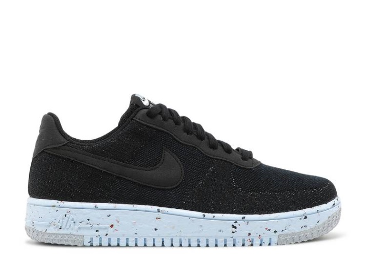 Nike Air Force 1 Crater Flyknit - Negro Chambray Azul