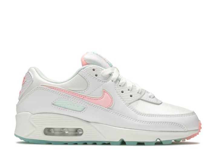 Nike Wmns Air Max 90 - Blanco Pascua/verde/rocío Claro