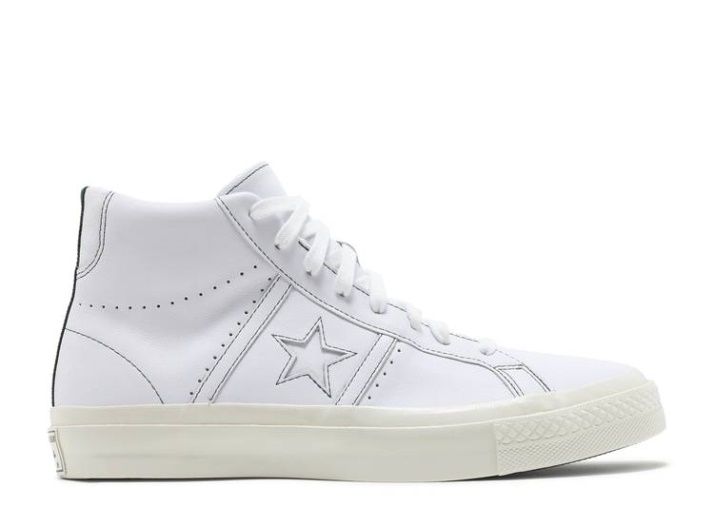 Converse Case Study X One Star Academy Alto - Blanco