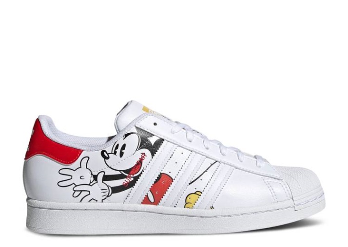 Adidas Disney X Superstar - Mickey Y Minnie Blanco/rojo Intenso/amarillo Brumoso