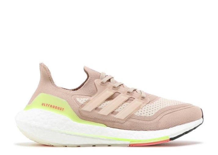 Adidas Mujer Ultraboost 21 - Ceniza Perla Halo Marfil