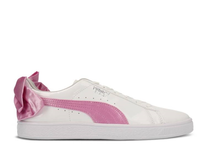 Puma Basket Bow Patent Jr - Orquídea Blanca