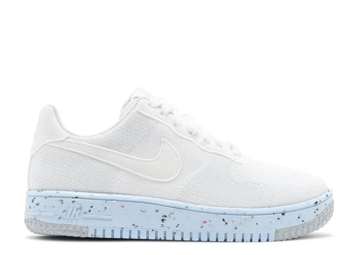 Nike Wmns Air Force 1 Crater Flyknit - Platino Puro
