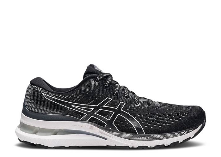 Asics Mujer Gel Kayano 28 - Negro Blanco