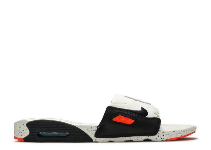 Nike Air Max 90 Slide - Blanco Turf Naranja Moteado
