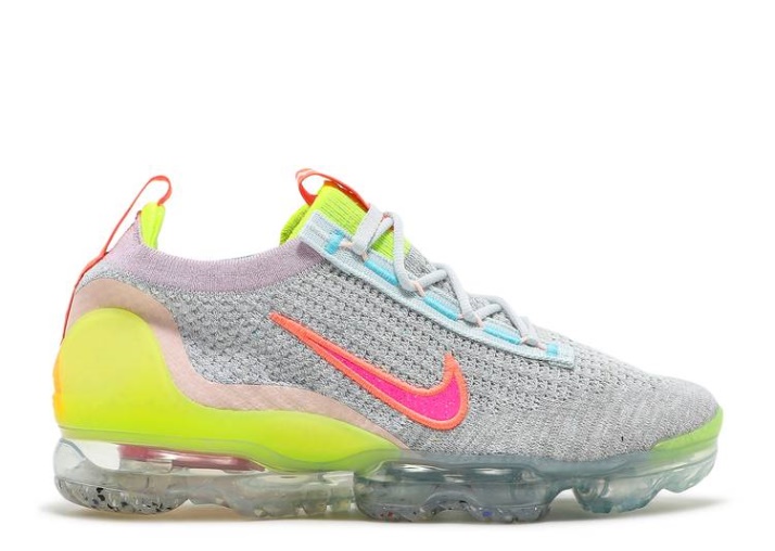 Nike Wmns Air Vapormax 2021 Flyknit - Neón