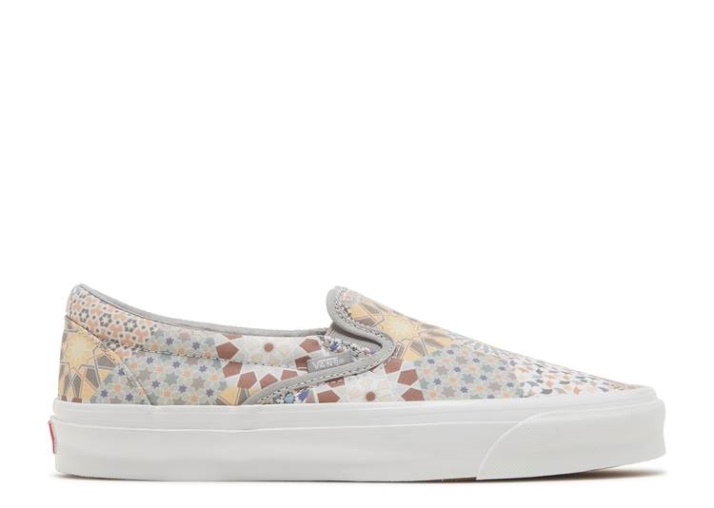 Vans Kith X Bóveda Og Clásico Slip-on Lx - Azulejo Múltiple