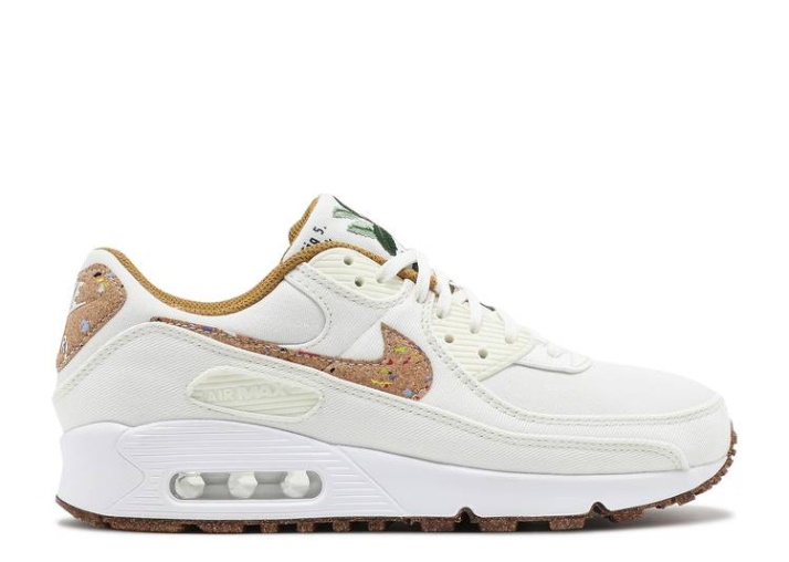 Nike Wmns Air Max 90 Se - Vela De Corcho/blanco/volt/trigo