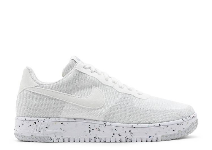 Nike Air Force 1 Crater Flyknit - Blanco Lobo Gris