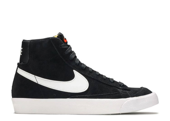 Nike Blazer Mid '77 Suede - Negro Blanco