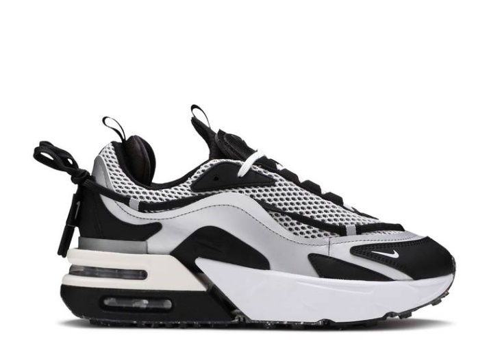 Nike Wmns Air Max Furyosa - Plata Negro