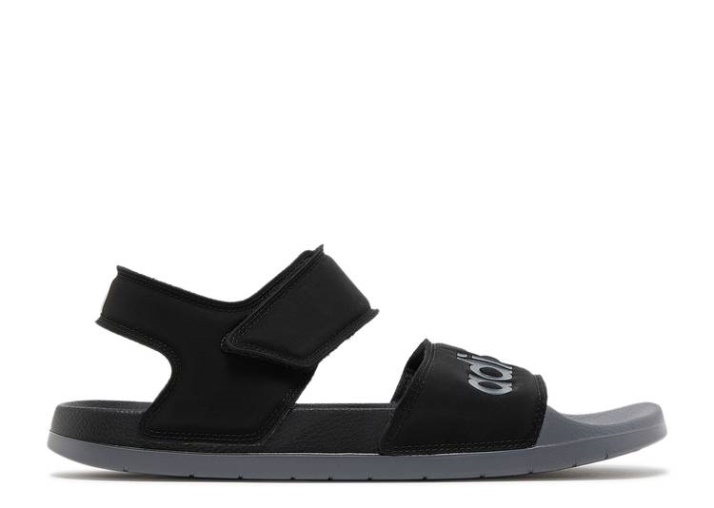 Sandalia Adidas Adilette - Negro Gris