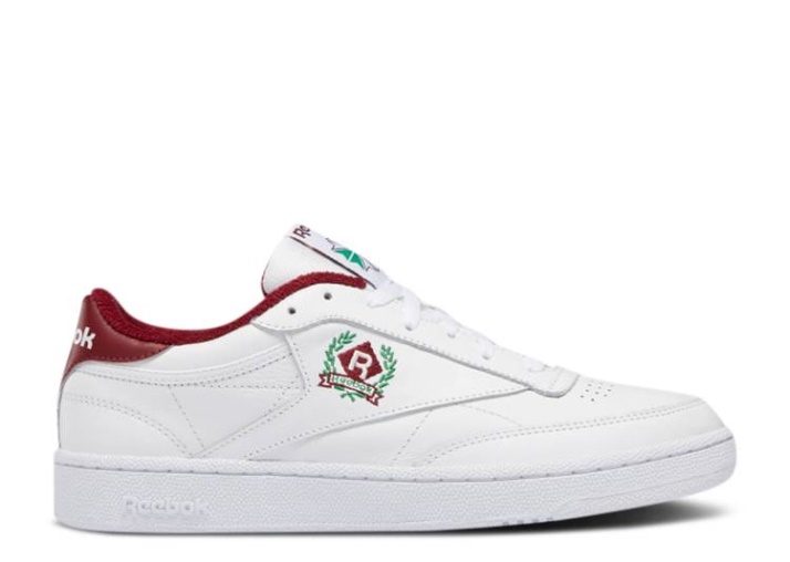 Reebok Club C 85 - Og Crest White/classic Burgundy