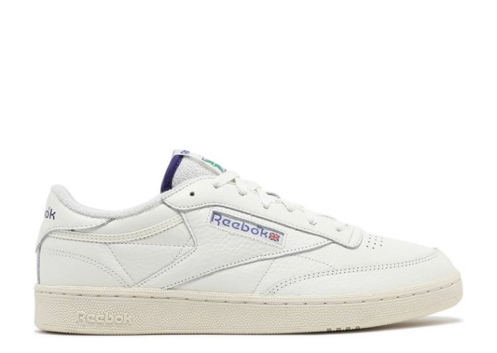 Reebok Club C 85 - Tiza Negrita Púrpura