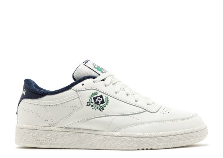 Reebok Club C 85 - Og Crest Tiza/tiza/vector Azul Marino