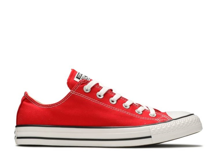 Converse Chuck Taylor All Star Bajas - Rojas