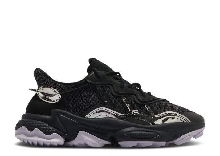 Adidas Mujer Ozweego Tr - Negro Plata Metalizado