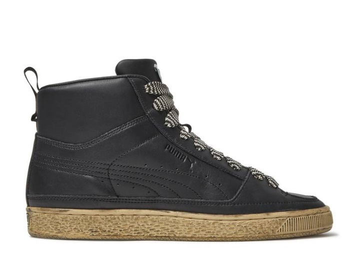 Puma Rhuigi X Suede Mid - Negro Desgastado