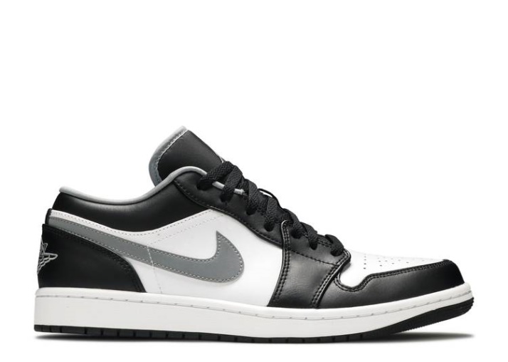 Air Jordan 1 Low - Negro Gris Medio