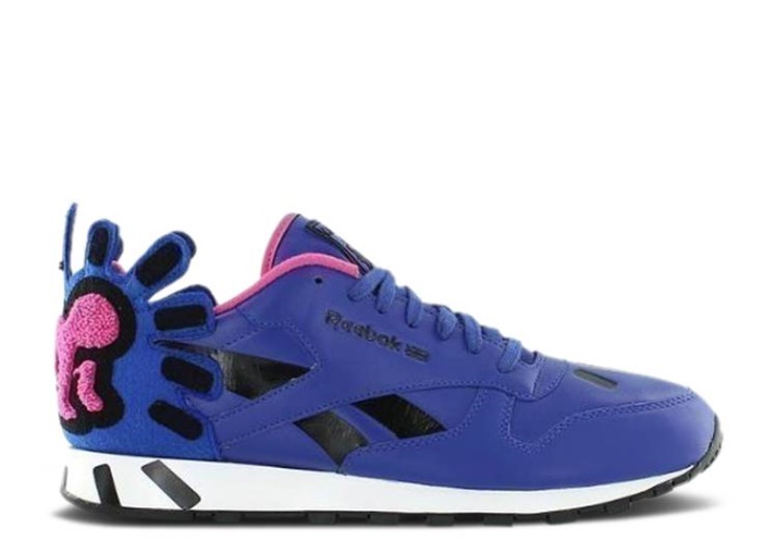 Reebok Keith Haring X Classic Leather Lux - Vital Azul Rosa